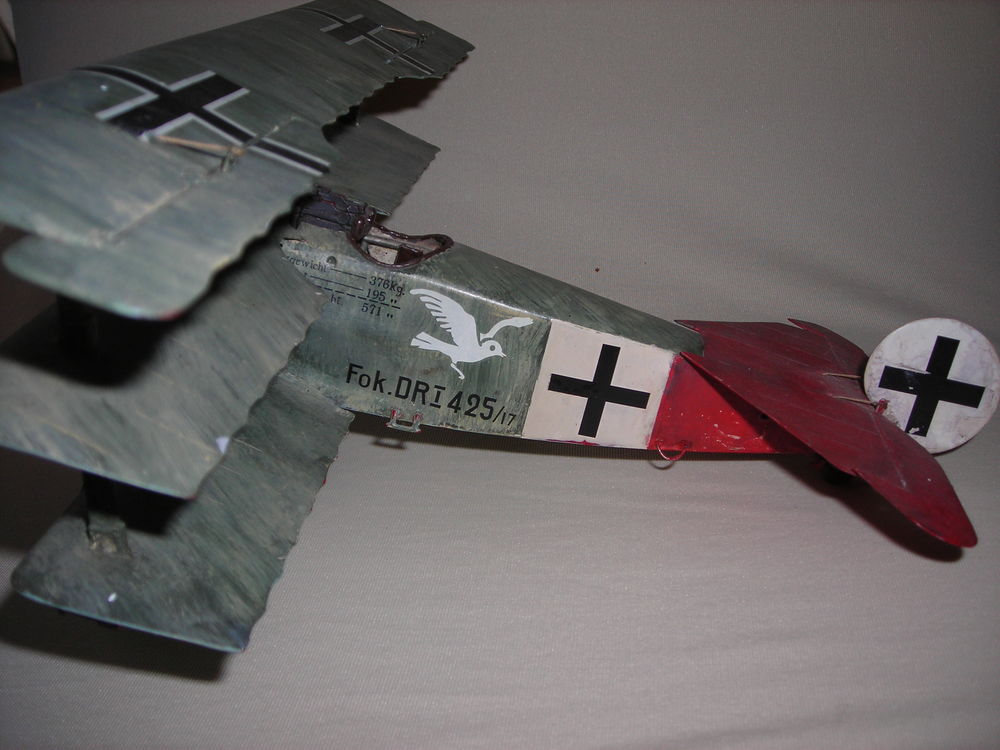 Maquette Avion WWI Triplan FOKKER Jeux / jouets