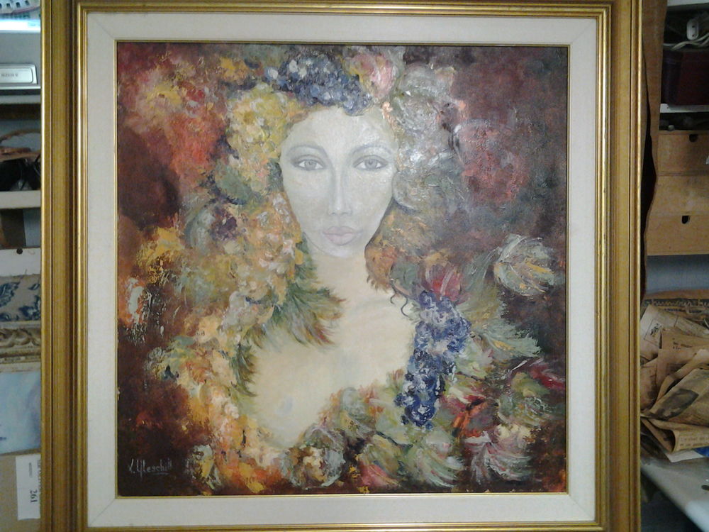 Tableaux Peint par Laurence Uteschill 1943-2014. Décoration