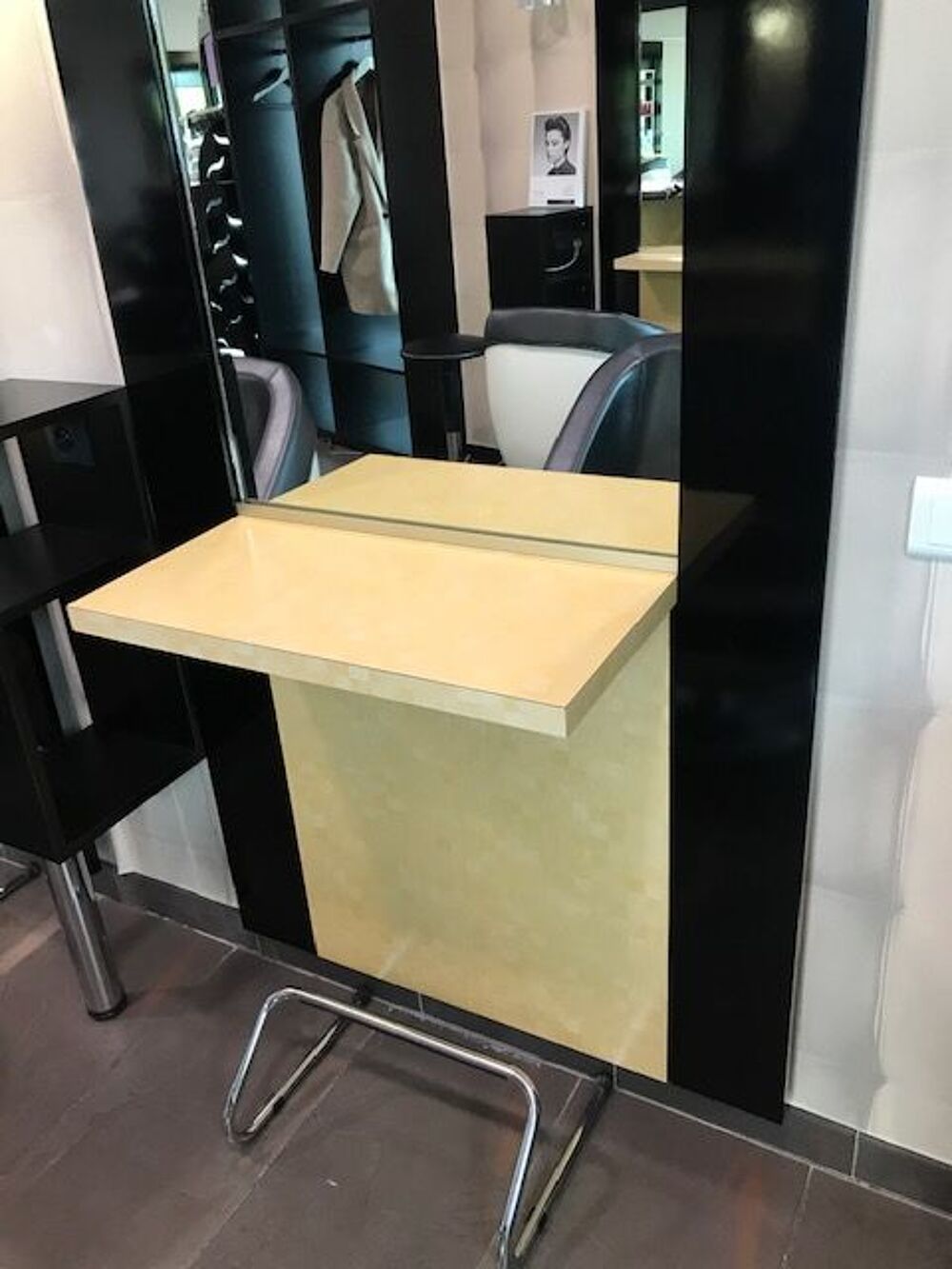 meuble bois avec miroir Meubles