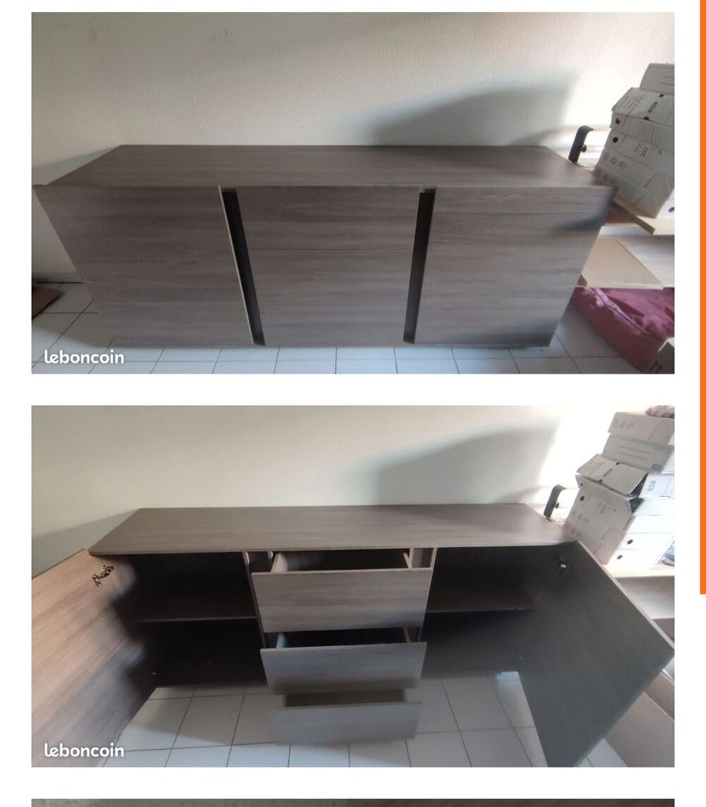 Buffet Gris Meubles