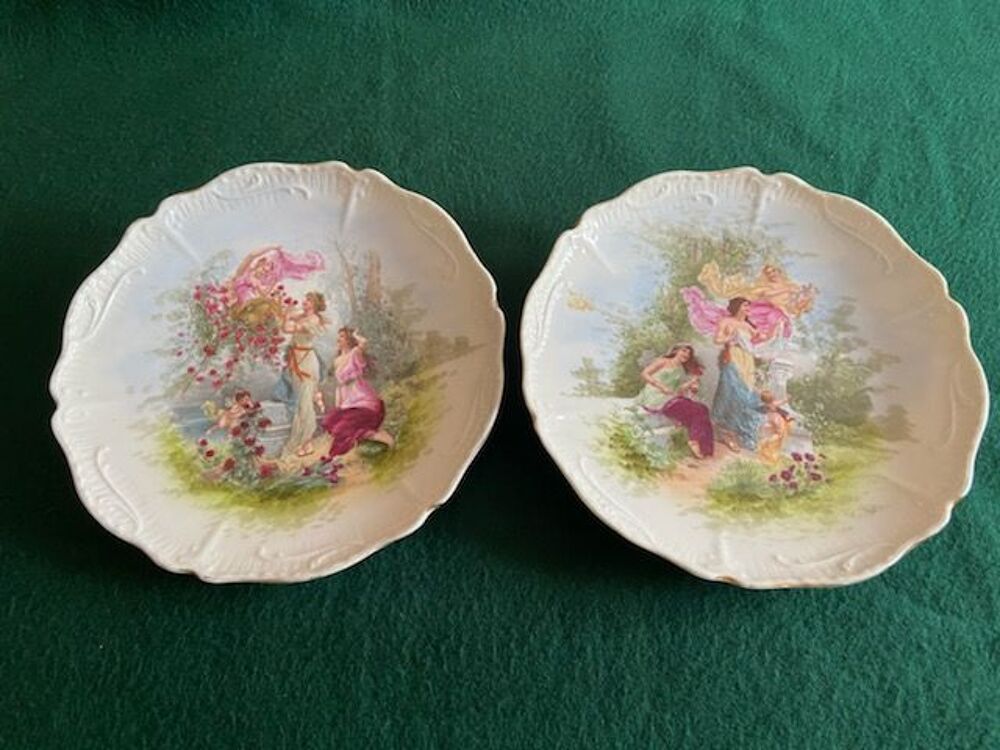 2 assiettes murales Décoration