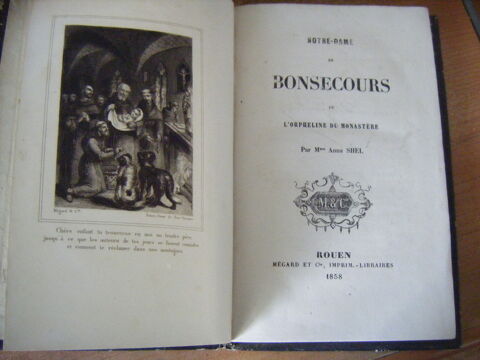 Livre Notre Dame de Bon Secours 1858 10 Saint-Yrieix-la-Perche (87)