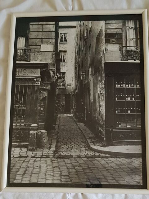 Tableaux photo rue de Paris 19me sicle Noir 0 Villiers-sur-Orge (91)