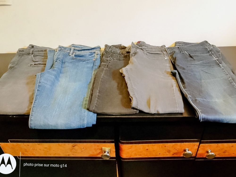 Lot complet de pantalons parmi mes annonces : 14 en tout Vêtements