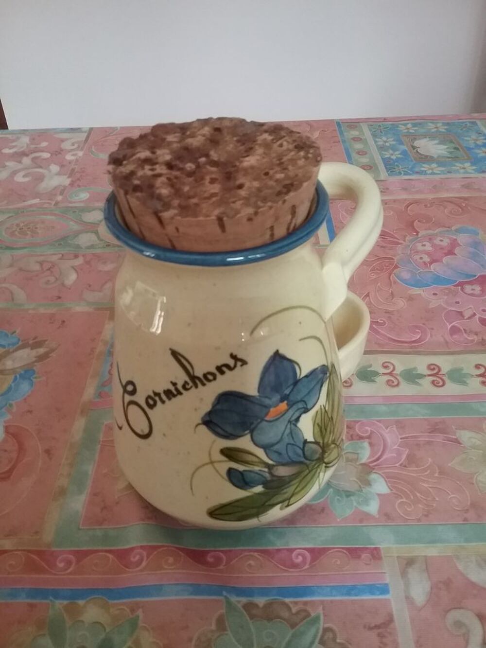 Tr&egrave;s joli pot &agrave; cornichons Cuisine
