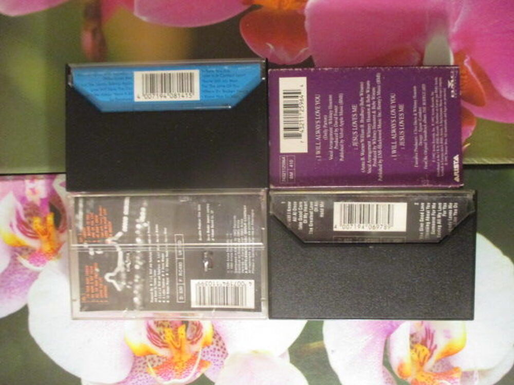 Cassettes audio Whitney Houston CD et vinyles