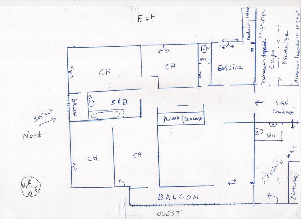 Vente Appartement MULHOUSE c?ur de ville appartement 4 chambres + séjour lumin Mulhouse