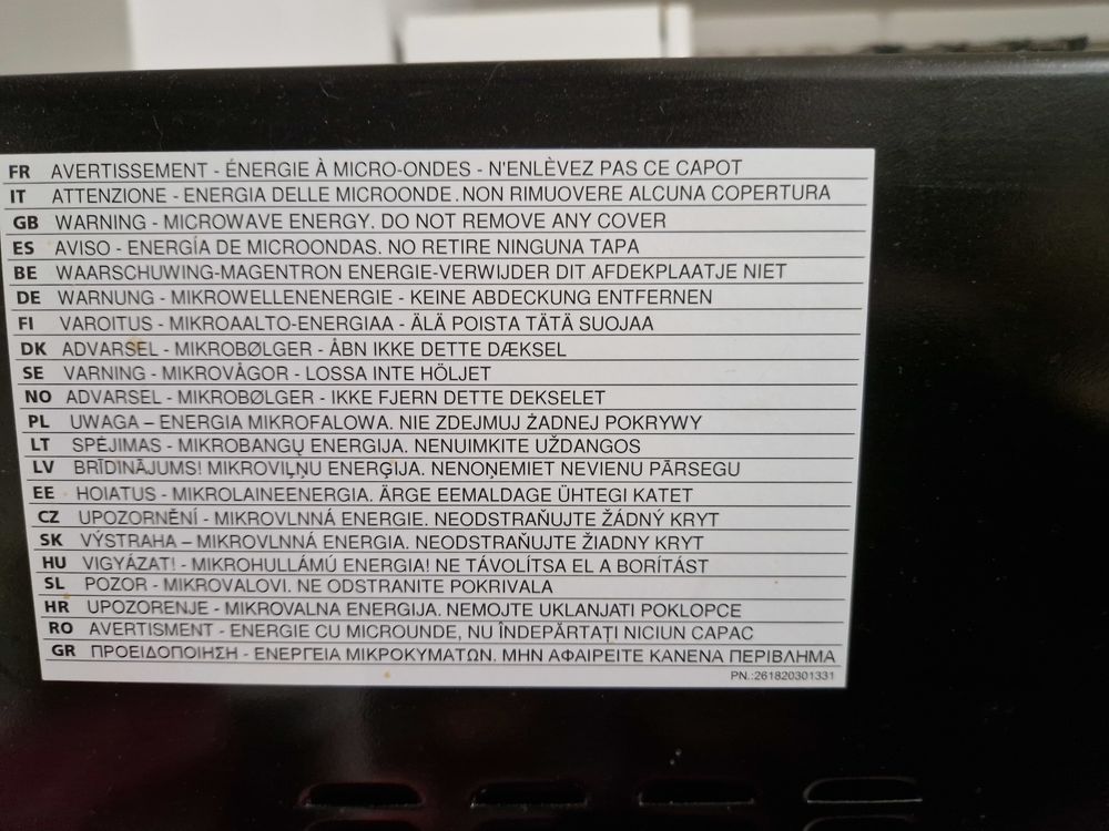 Micro ondes SHARP Electroménager