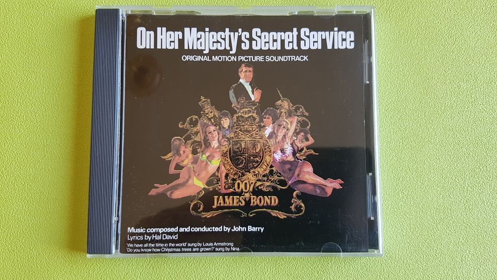 GEORGES LAZENBY ON HER MAJECTY'S SECRET SERVICE CD et vinyles