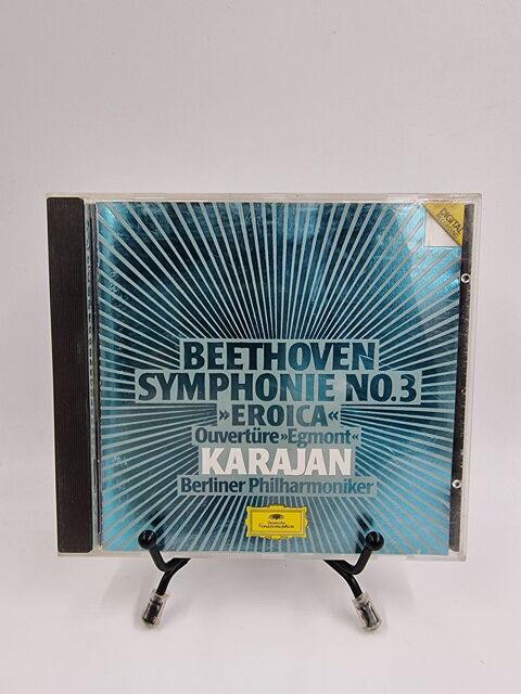 CD de musique Beethoven : Symphonie NR. 3 (Eroica) (Egmont)  4 Vulbens (74)