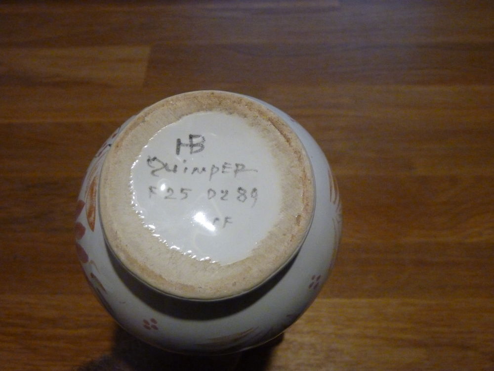 Cruche Henriot Quimper D�coration