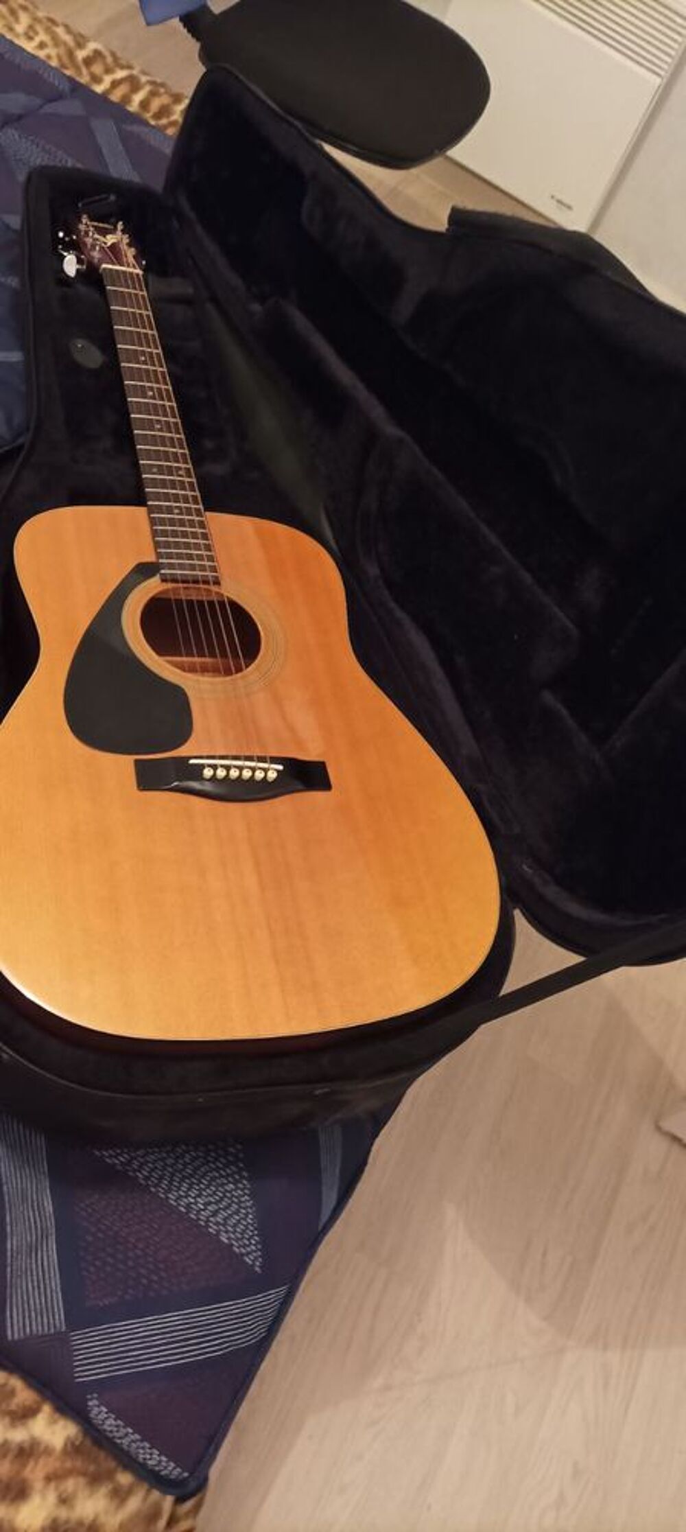 GUITARE contreplaquer pour un GAUCHER avec housse rigide Instruments de musique
