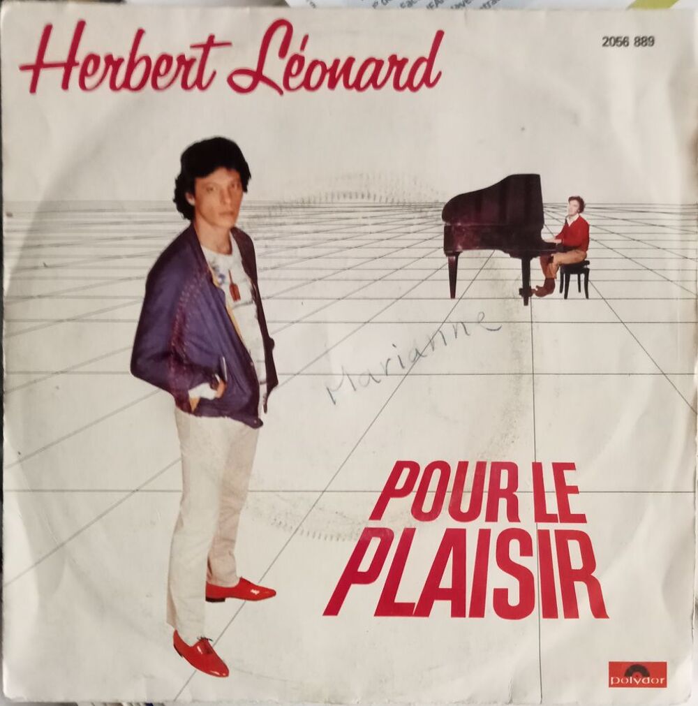 HERBERT LEONARD 5 X DISQUE VYNIL 45 TOURS CD et vinyles