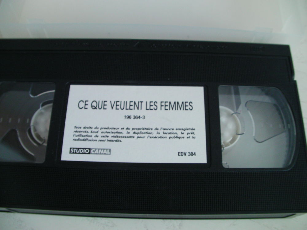 K7 VHS film &quot;CE QUE VEULENT LES FEMMES&quot; DVD et blu-ray