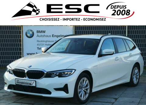 BMW S&eacute;rie 3 Touring 330e 292 ch BVA8 Lounge 2021 occasion Lille 59000