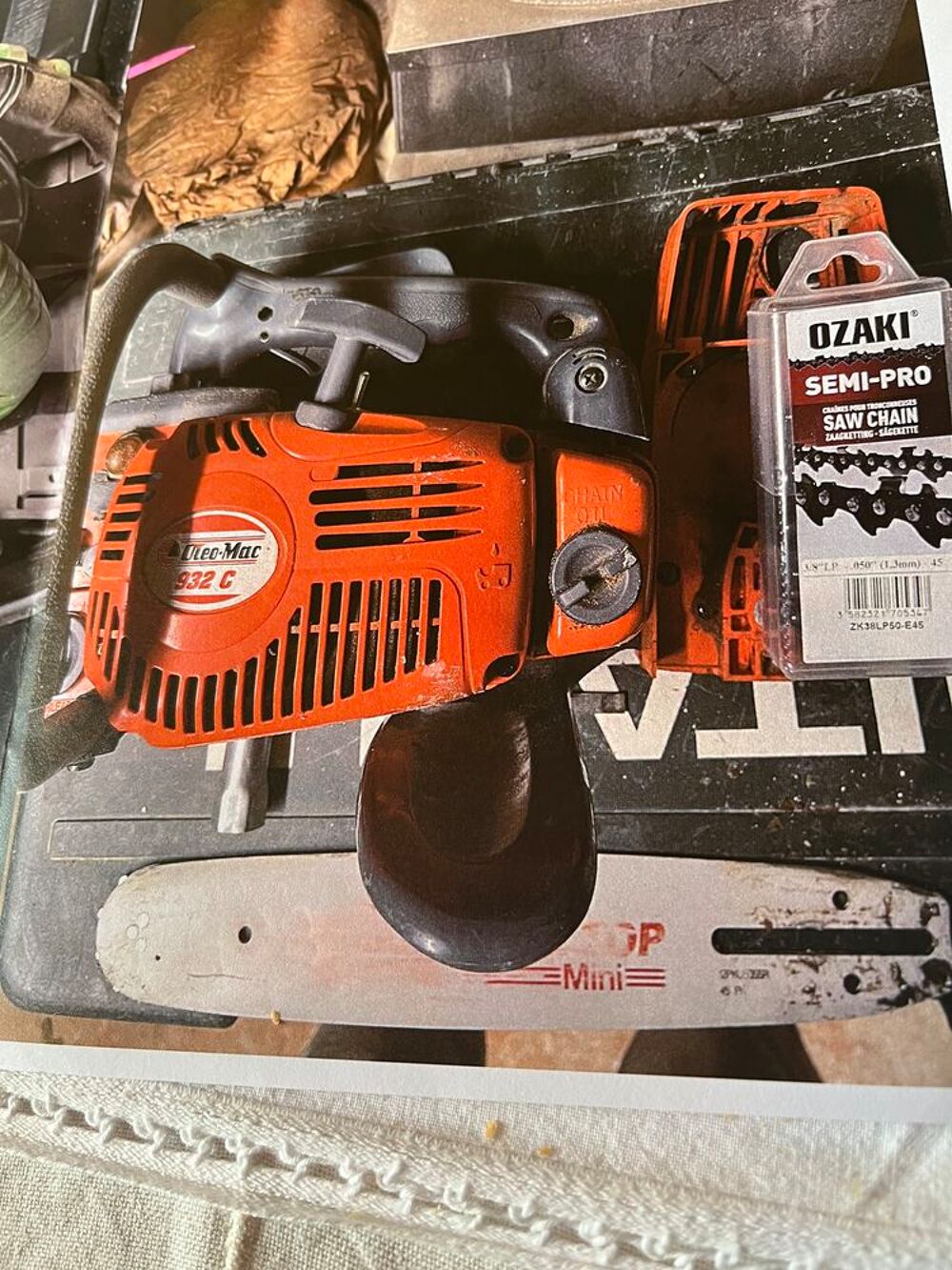 Vends outillage et machine chantier parfait &eacute;tat. Bricolage