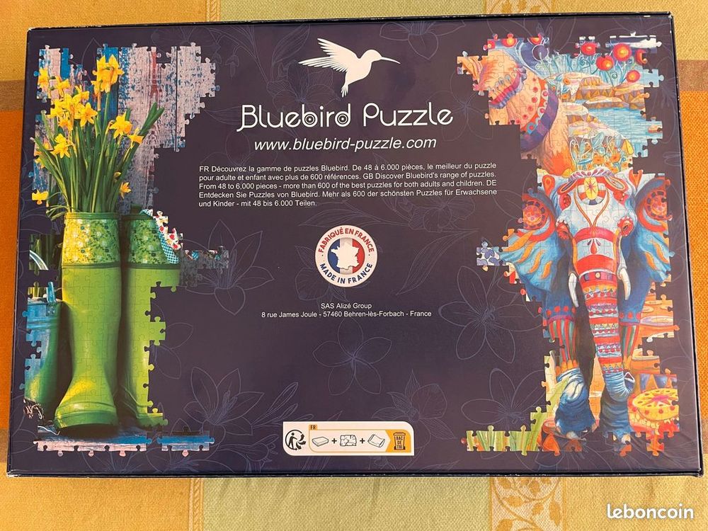 PUZZLE BLUEBIRD PUZZLE _ Arcimboldo _ 1000 pi&egrave;ces Jeux / jouets