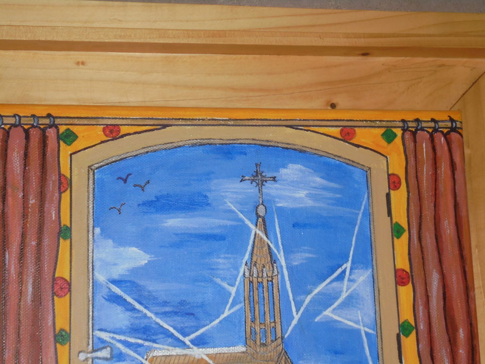 Toile en peinture acrylique Décoration
