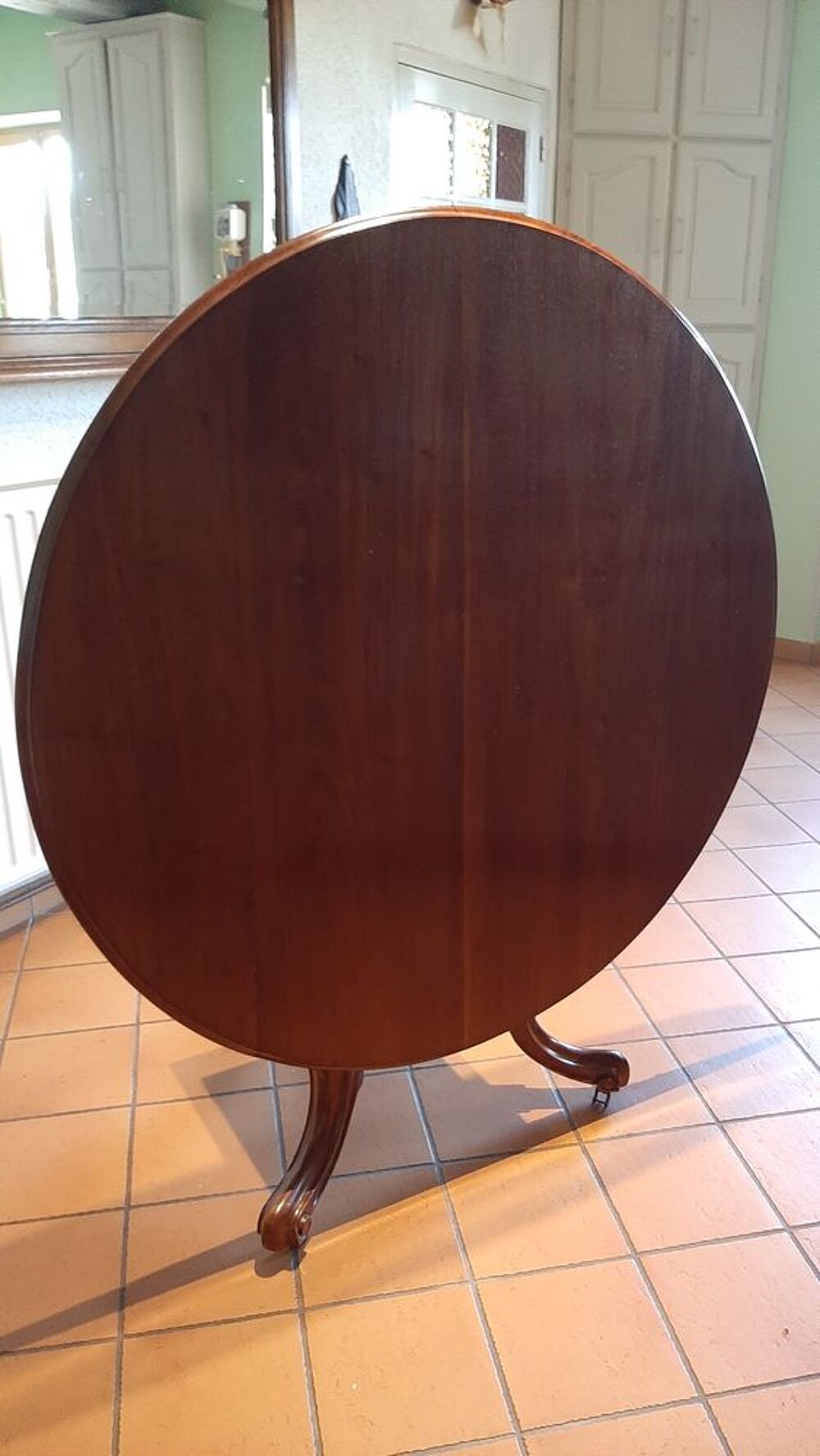 Table ronde ancienne Meubles