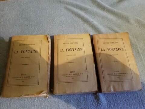 Oeuvres compl�tes LA FONTAINE.  1864 0 Ozouer-le-Voulgis (77)
