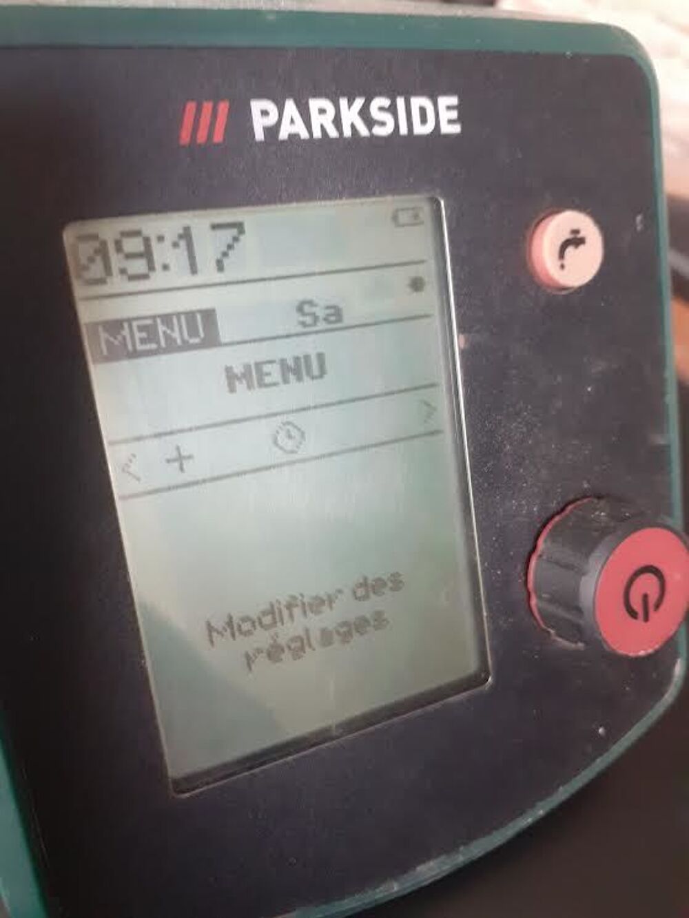 programmateur parkside Jardin
