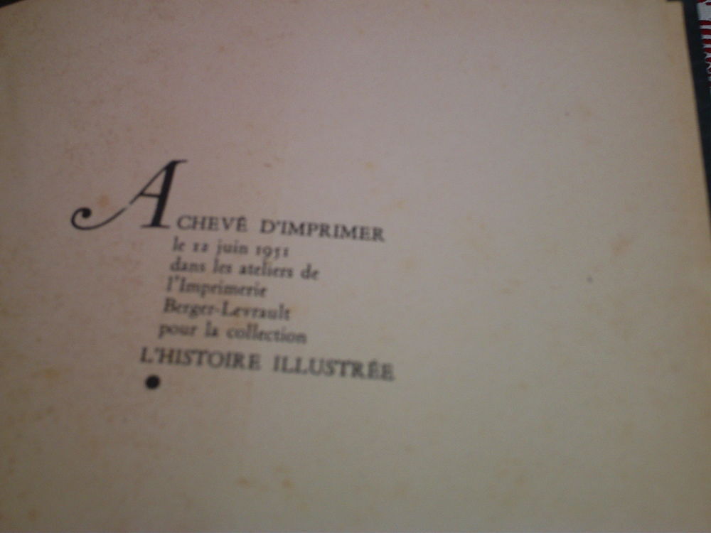 Deux livres anciens 1951 Marie Antoinette - Napol&eacute;on N&deg; 566 
