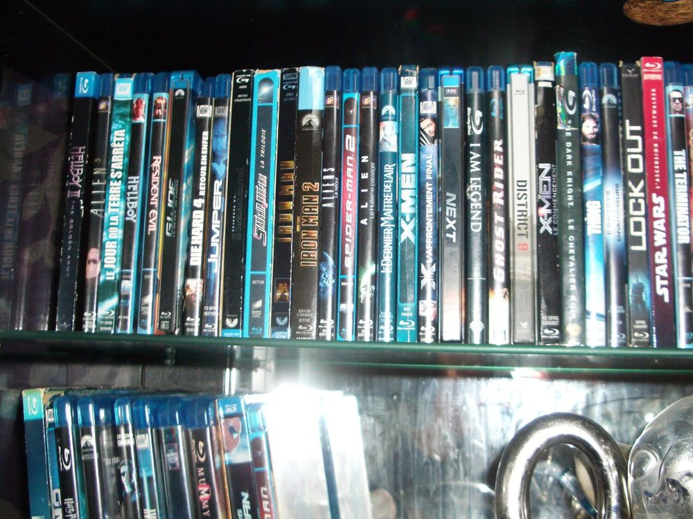 LOT BLURAY 3 D DVD et blu-ray
