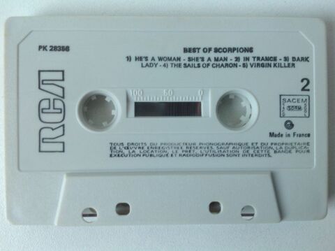 SCORPIONS BEST OF K7 AUDIO Envoi Possible
3 Tr�gunc (29)
