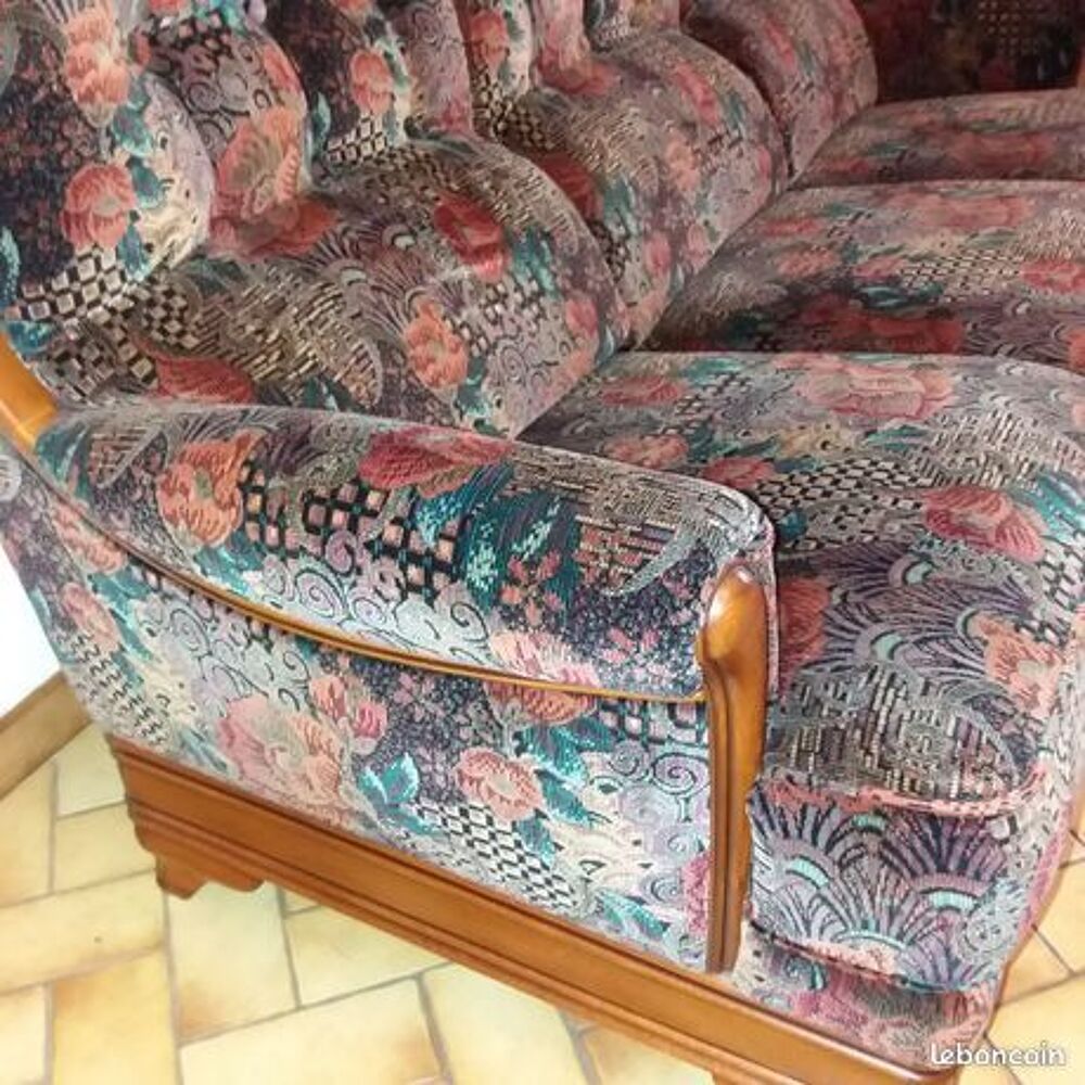recherche 2 fauteuils tissu velours identique photo Meubles