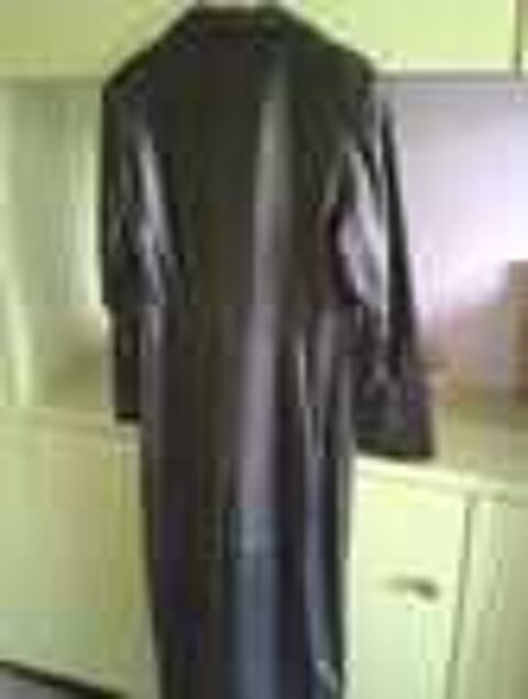 Manteau long en cuir noir neuf taille 4 ArcAngel Vêtements