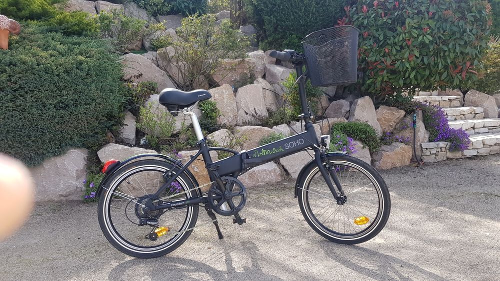 Velo electrique pliant on sale soho