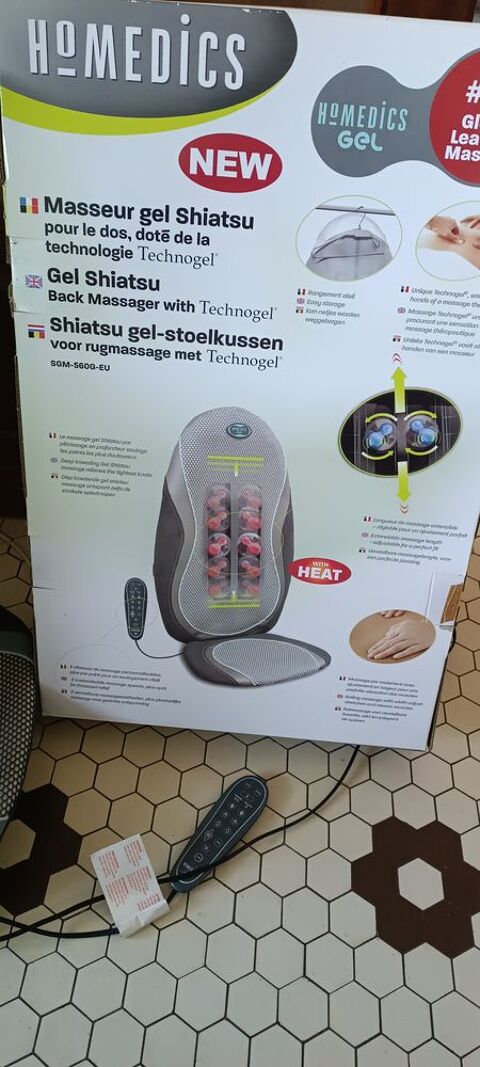 Fauteuil masseur de dos électrique Shiatsu 140 Montussan (33)