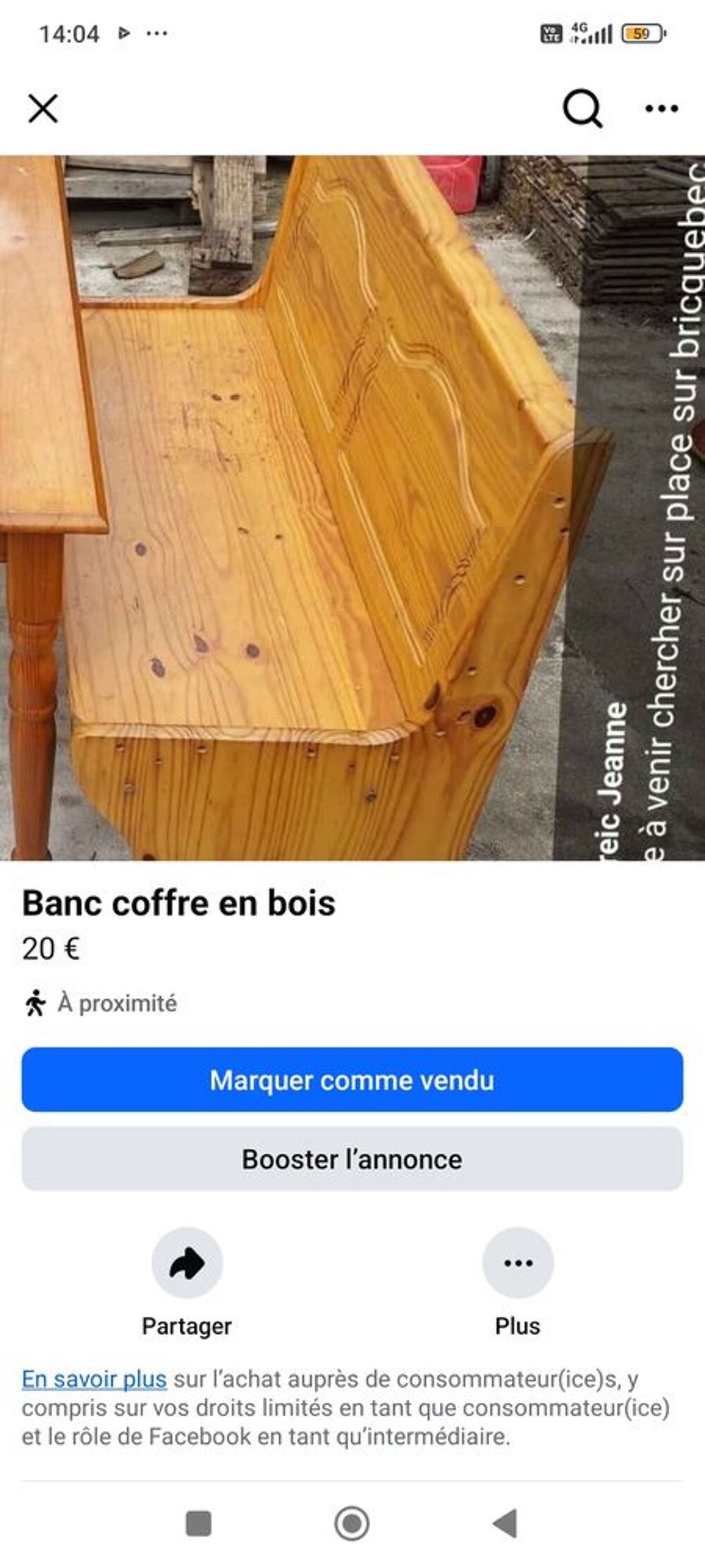 Banc coffre Meubles
