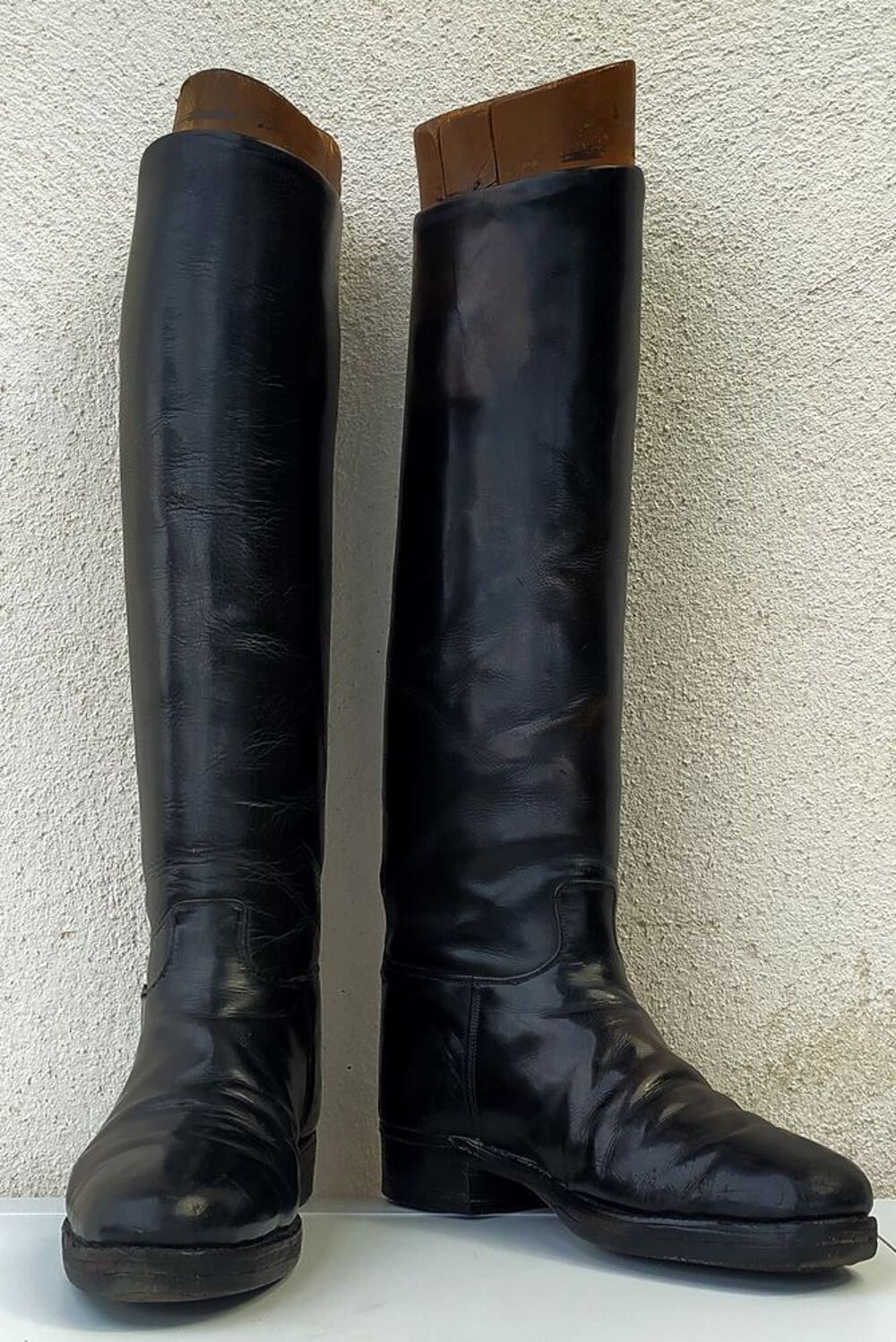 Bottes d'&eacute;quitation en cuir Sports