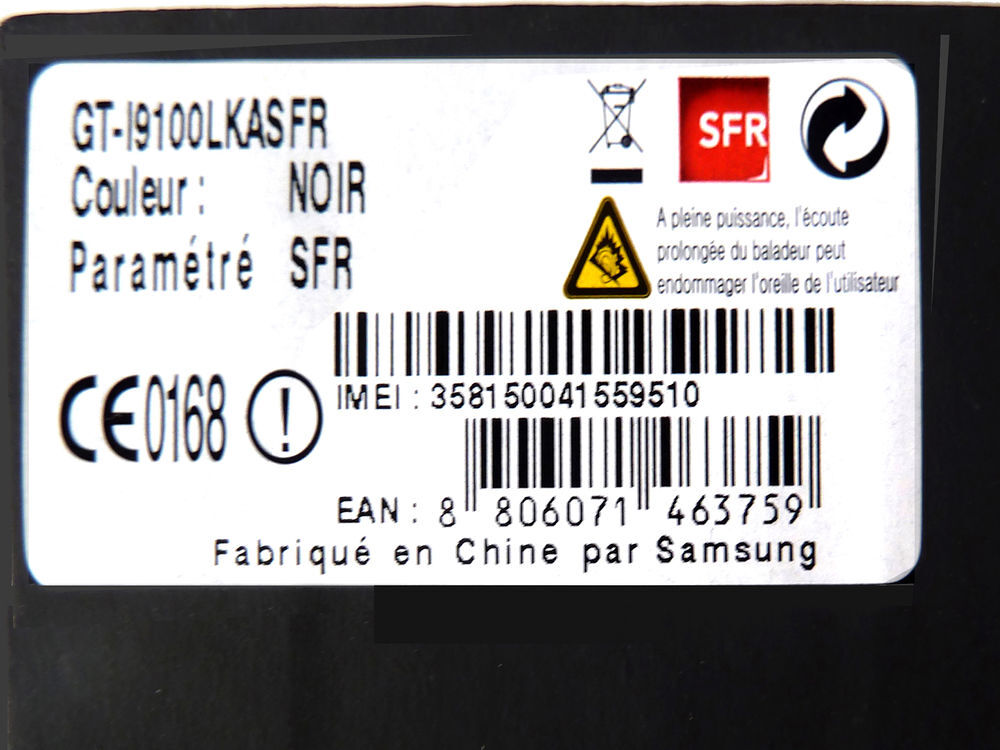 Tel Portable Samsung Galaxy S2 Complet. Téléphones et tablettes