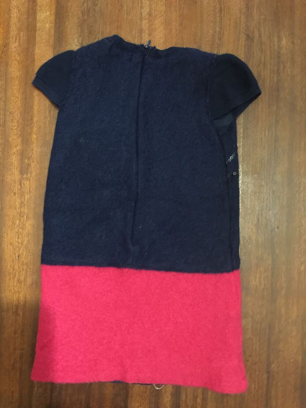 Robe enfant fille " DPAM " couleur bleu / rouge Vêtements enfants