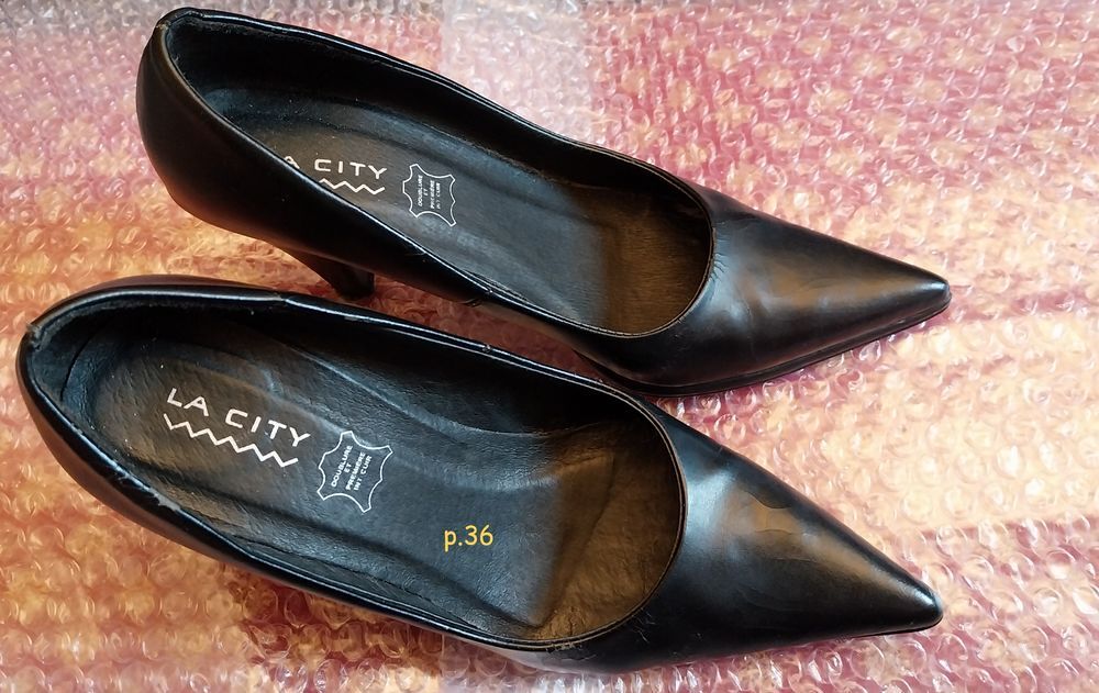 escarpins cuir La City Chaussures