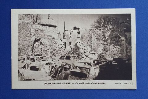 Carte postale d'Oradour-sur-Glane ( 6 ) 5 Limoges (87)
