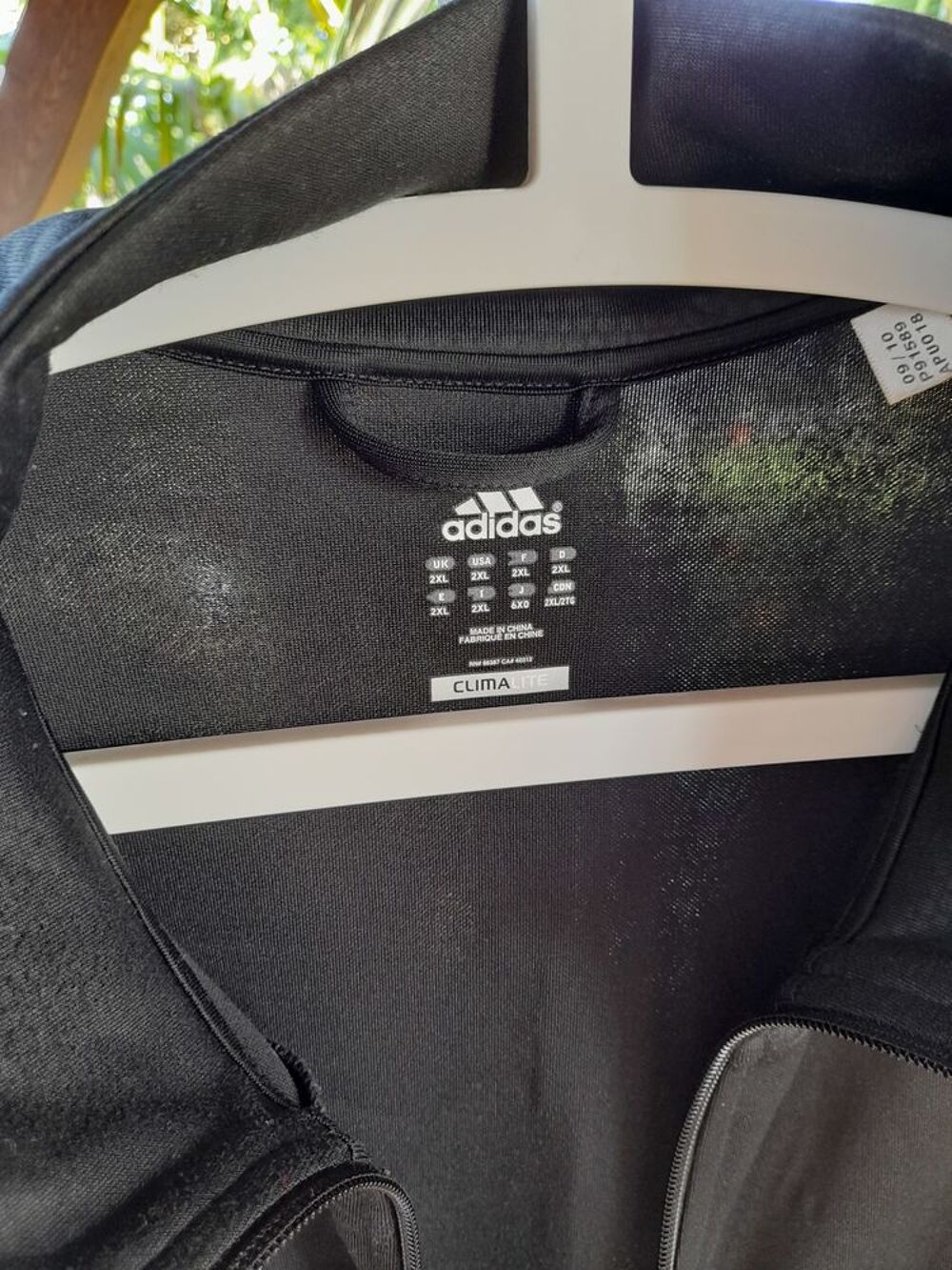 Veste sport Adidas Climalite 2XL Vêtements