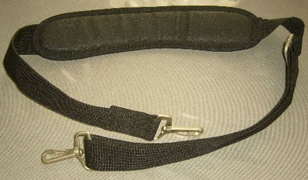 sangle renforc&eacute;e pour sac noire Maroquinerie
