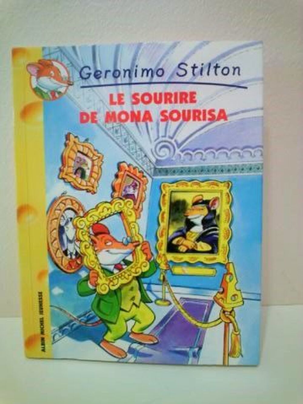 "le sourire de Mona sourisa" Geronimo Stilton Livres et BD