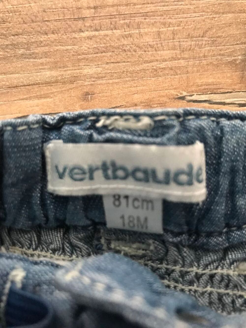 Short en jean enfant fille " Vertbaudet " V�tements enfants