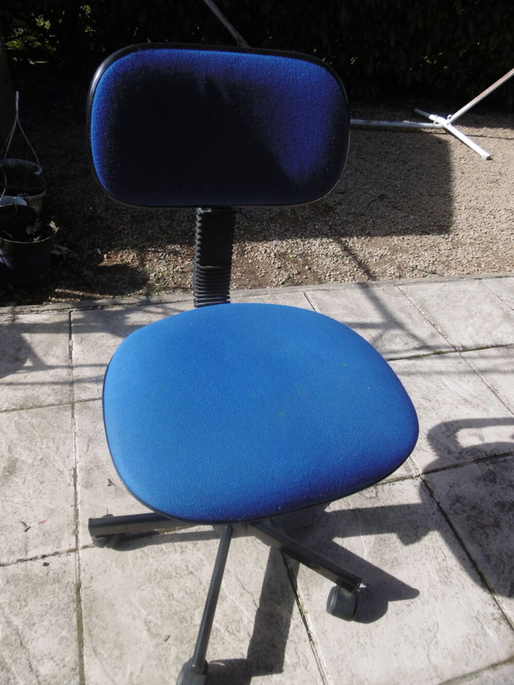 Fauteuil bureau sur roulettes bleu Mobilier enfants