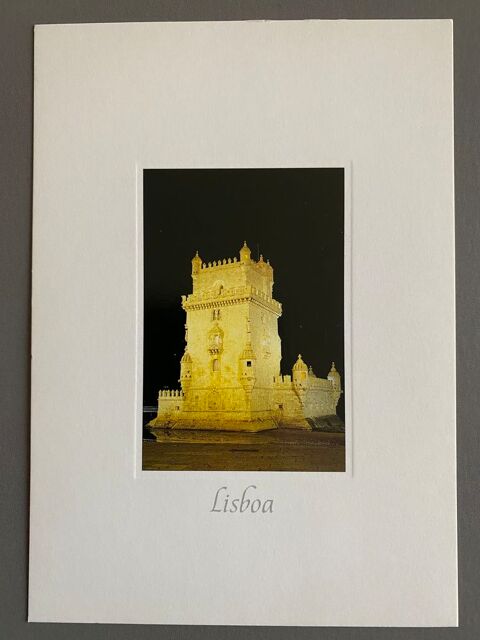 Torre de Bel�m _ Noite _ Lisboa _ Portugal _ Carte Postale 3 Jou�-l�s-Tours (37)