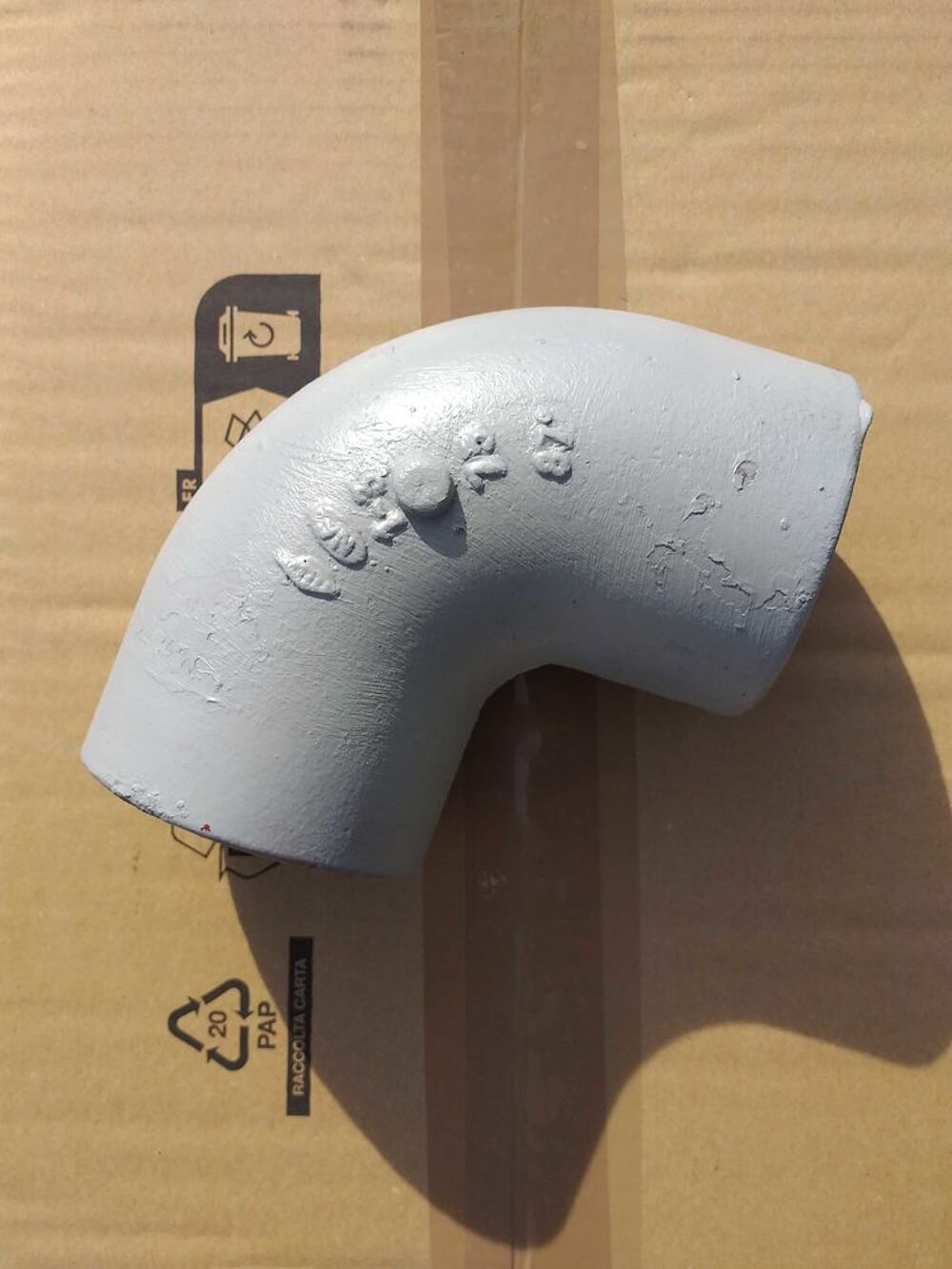 coude fonte 75 NF 87 degr&eacute;s Bricolage
