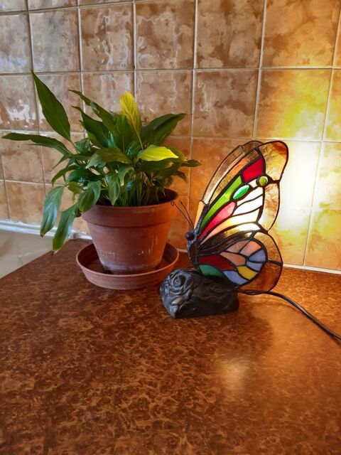 Lampe Papillon Style Tiffany. 40 Le Vernois (39)