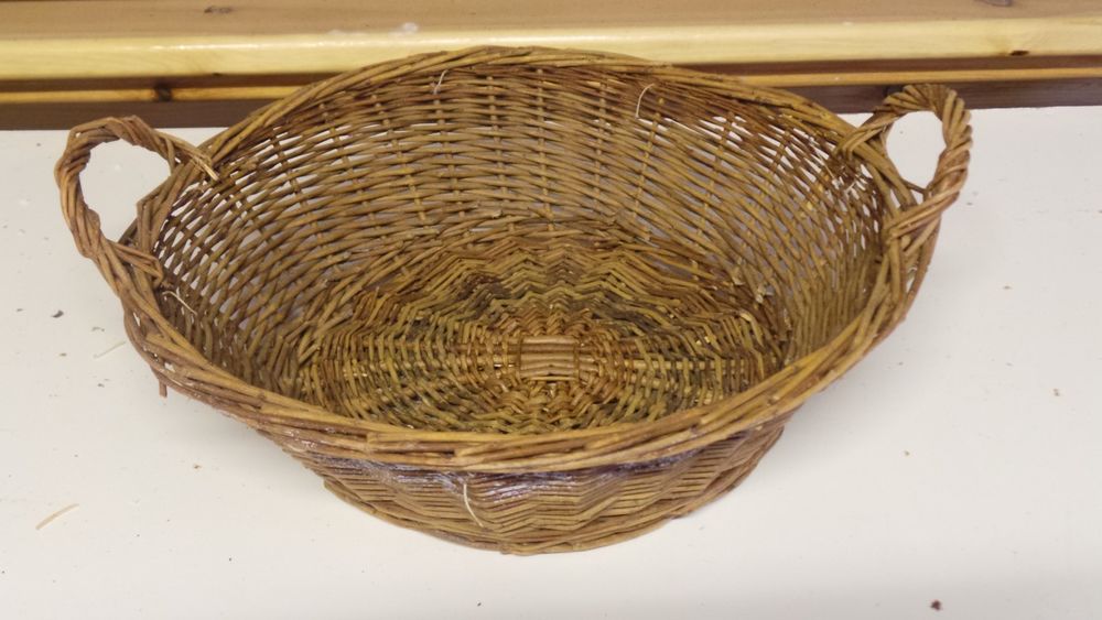 PANIER OSIER Décoration