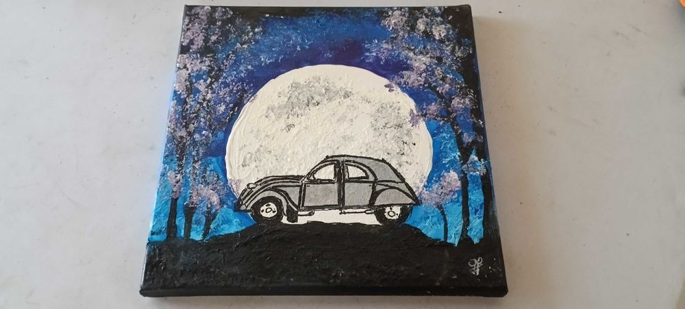 tableau Citro&euml;n 2CV Décoration