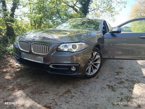 BMW S&eacute;rie 5 Touring 518d 150 ch Executive/Start Edition A 2015 occasion Cannes-&Eacute;cluse 77130