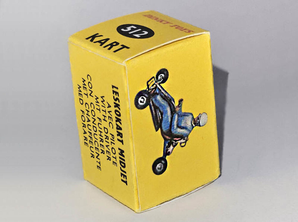 DINKY TOYS Kart. R&eacute;f : 512. MECCANO France 1962 
